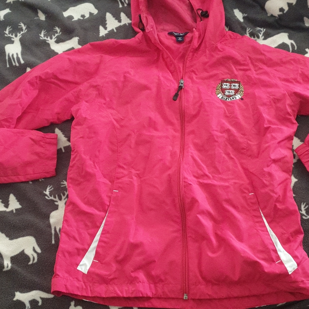 Pink windbreaker